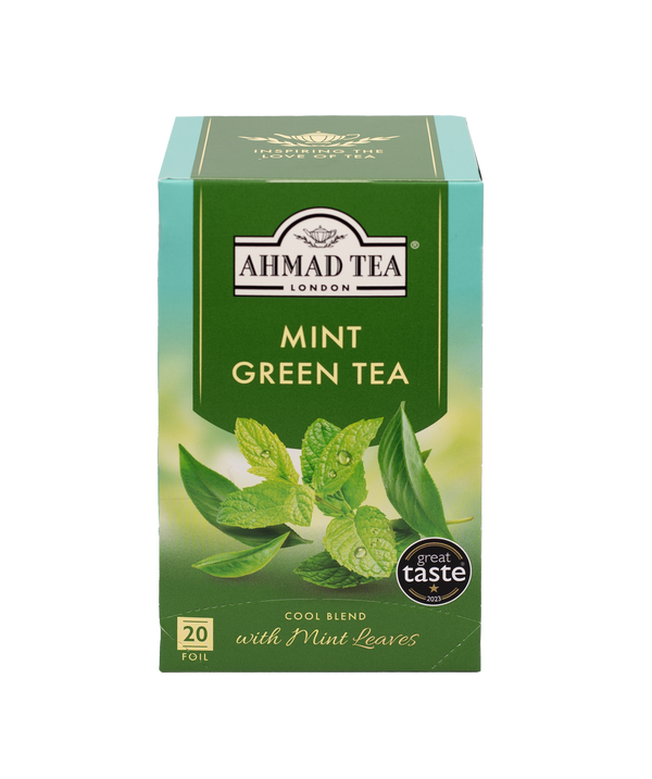 Mint Green Tea - 20 Foil Teabags