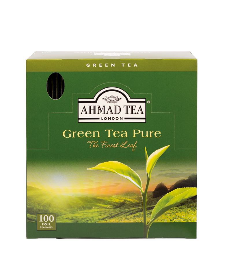 Green Tea Pure - 100 Foil Teabags