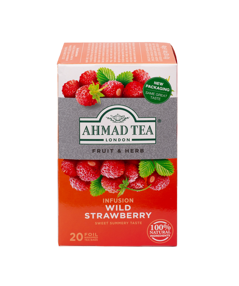 Wild Strawberry Infusion - 20 Foil Teabags