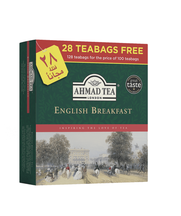 English Breakfast Tea - 100 Teabags + 28 Free