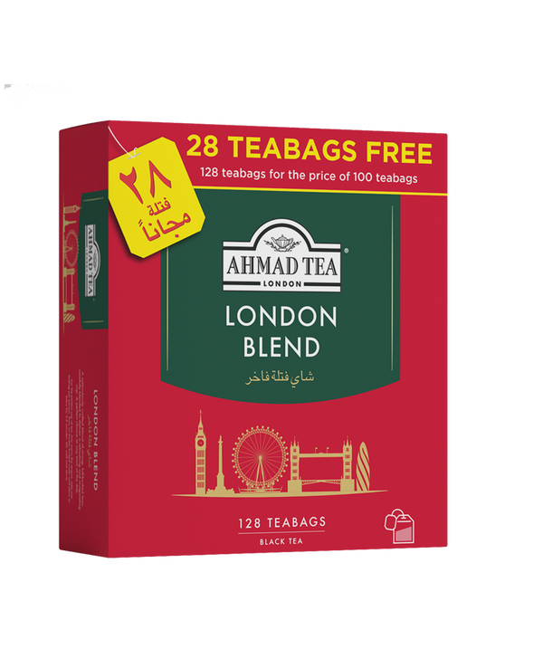 London Bled Tea - 100 Teabags + 28 Free