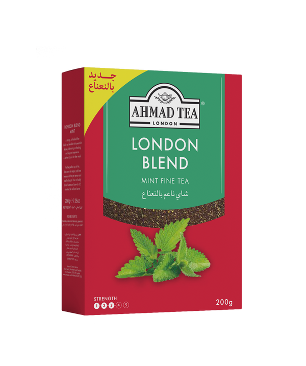 London Bled Black Tea with Mint 200g