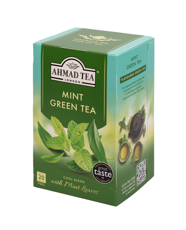 Mint Green Tea - 20 Foil Teabags