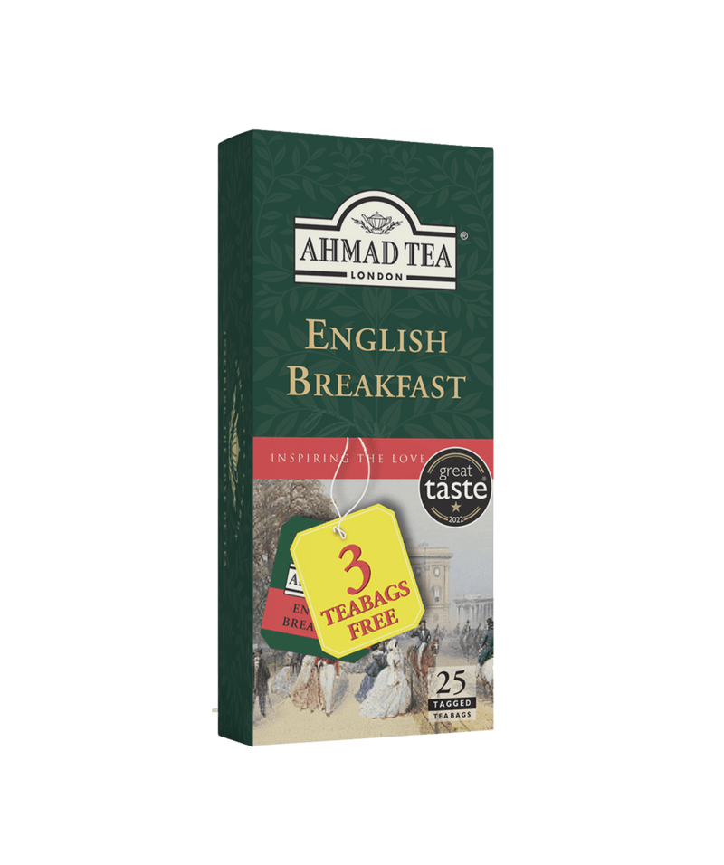 English Breakfast Tea - 25 Teabags + 3 Free