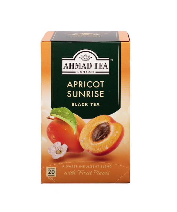 Apricot Sunrise Fruit Black Tea  - 20 Foil Teabag