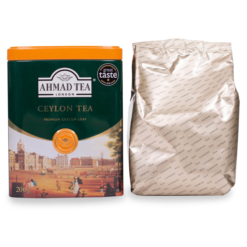 Ahmad Tea 200g Caddies Ceylon Tea - Open Box 