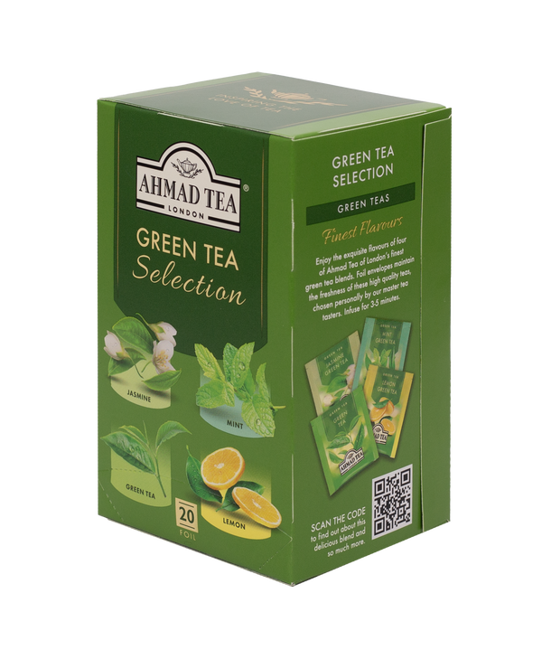 Green Tea Selection of 4 Green Teas - 20 Foil Teabags