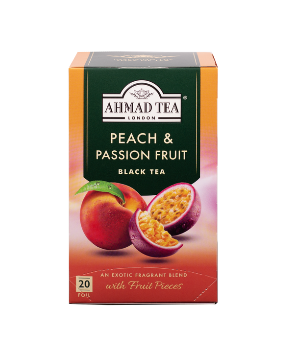 Peach & Passion Fruit Black Tea - 20 Foil Teabag