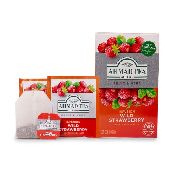 Wild Strawberry Infusion - 20 Foil Teabags